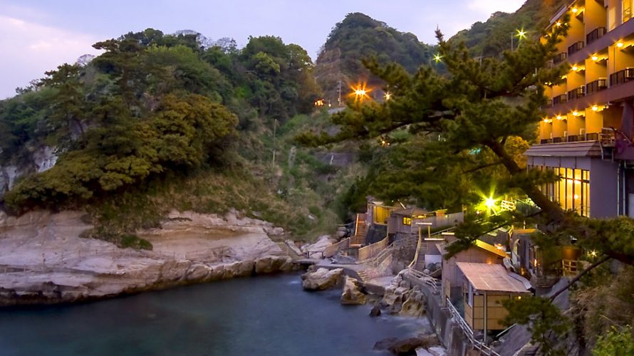 伊豆堂ヶ島の旅館「海辺のかくれ湯 清流」に泊ってきた!